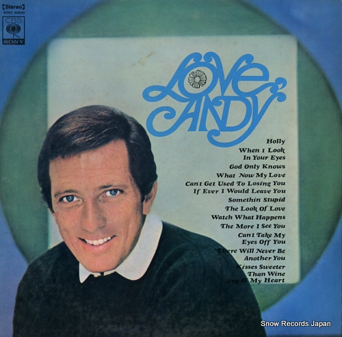 WILLIAMS, ANDY love andy SONX60039