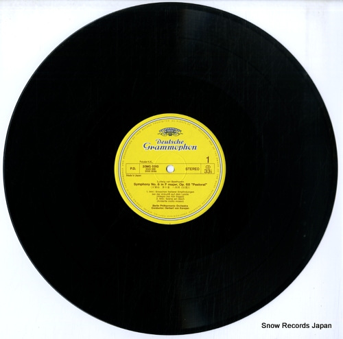 KARAJAN, HERBERT VON beethoven; symphony no.6 pastorale 20MG0310
