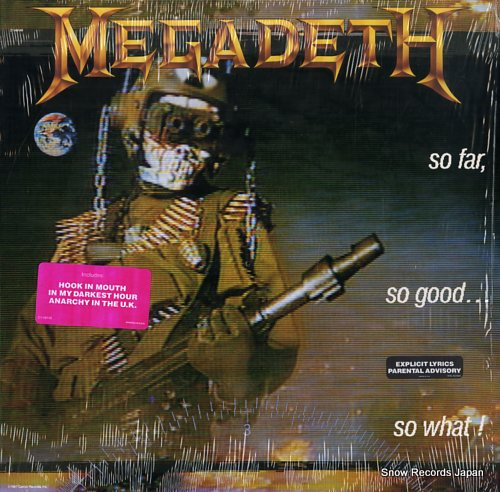 MEGADETH so far so good so what C1-48148