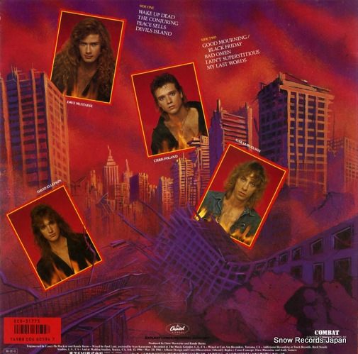 MEGADETH peace sells but who's buying ECS-81773