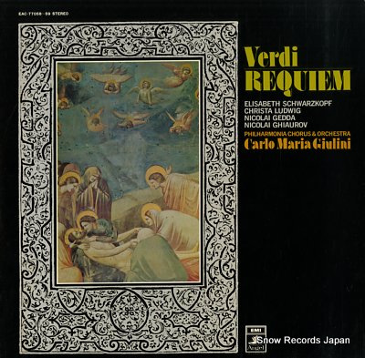 GIULINI, CARLO MARIA verdi; requiem EAC-77058-59