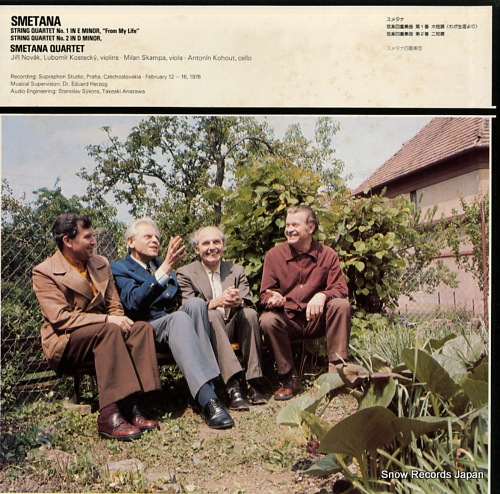 SMETANA QUARTET smetana; two string quartets OX-7049-ND