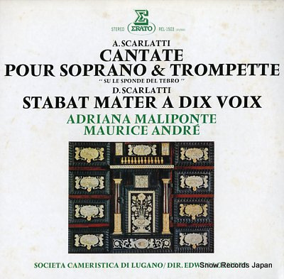 LOEHRER, EDWIN scarlatti; cantate pour soprano & trompette REL-1503
