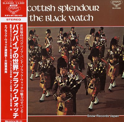 PIPES AND DRUMS AND THE REGIMENTAL BAD, THE the black watch SLA6380