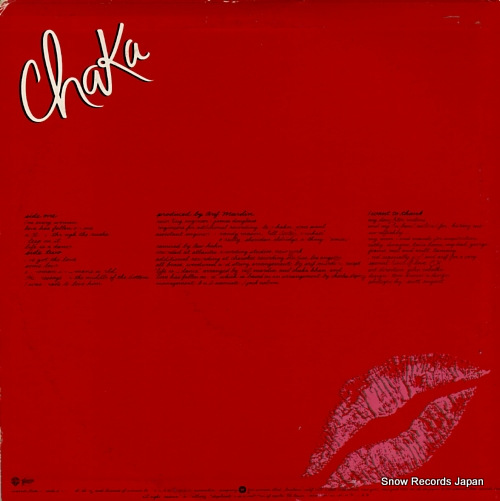 KHAN, CHAKA chaka P-10610W