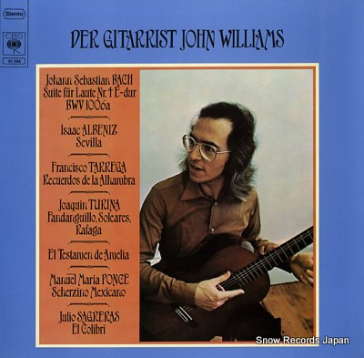 WILLIAMS, JOHN der gitarrist john williams CBS61594