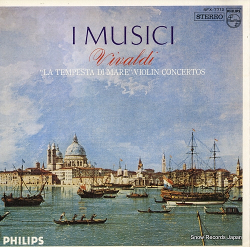 I MUSICI vivaldi; la tempesta di mare violin concertos SFX-7712