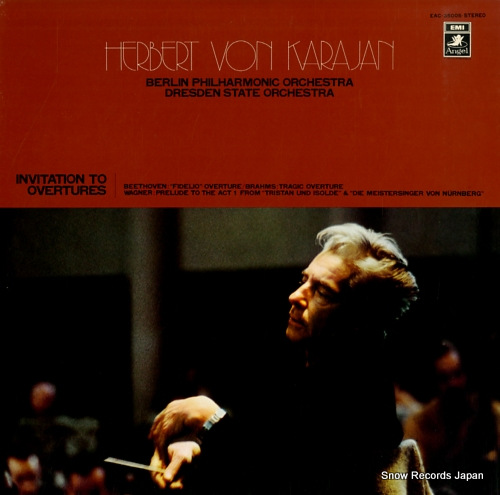 KARAJAN, HERBERT VON invitation to overtures EAC-35005