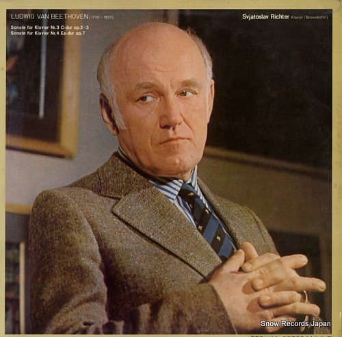 RICHTER, SVIATOSLAV beethoven; sonate fur klavier nr.3 & nr.4 VIC-2001