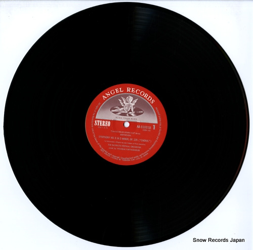 FURTWANGLER, WILHELM beethoven; symphony no.9 in d minor, 