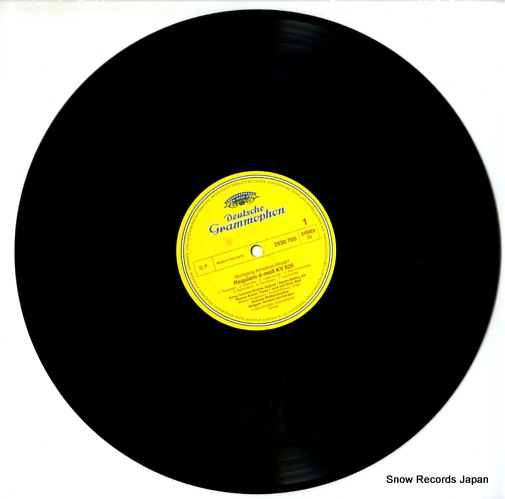 KARAJAN, HERBERT VON mozart; requiem 2530705