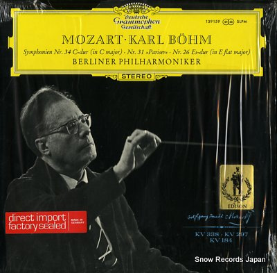 롦١ mozart; symphonien nr.34/nr.31/nr.26 139159