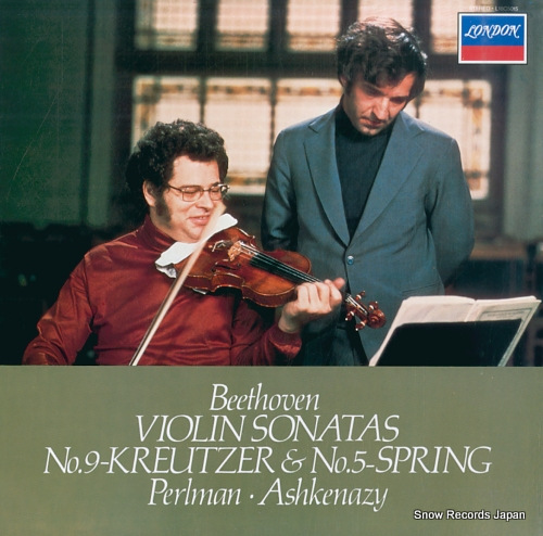 PERLMAN, ITZHAK beethoven; violin sonatas no.9 kreutzer & no.5-spring L18C5015