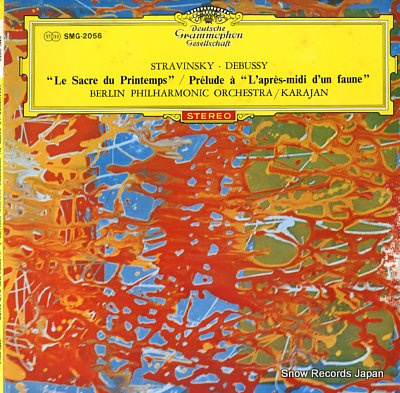 KARAJAN, HERBERT VON stravinsky; le sacre du printemps SMG-2056