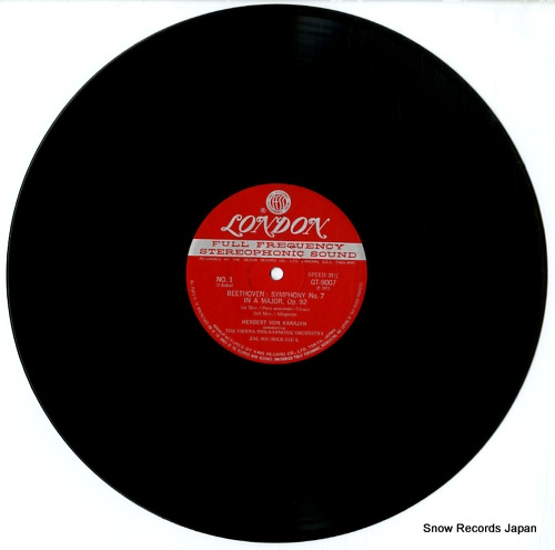 KARAJAN, HERBERT VON beethoven symphony no.7 op.92 GT9007