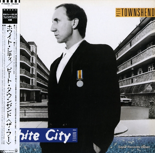TOWNSHEND, PETE white city a novel P-13209