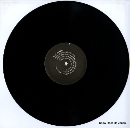 NEW ORDER blue monday FAC73