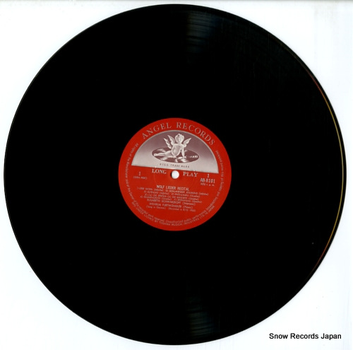 SCHWARZKOPF, ELISABETH wolf lieder recital AB-8101