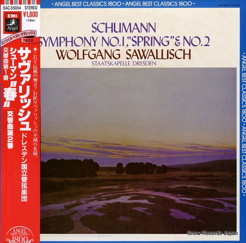 SAWALLISCH, WOLFGANG schumann; symphony no.1 spring EAC-55054