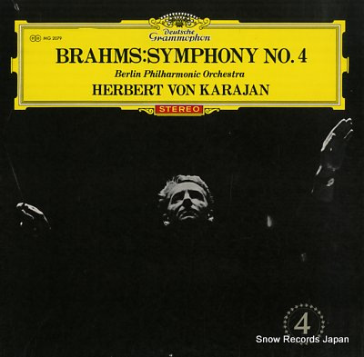 KARAJAN, HERBERT VON brahms; symphony no.4 MG2079