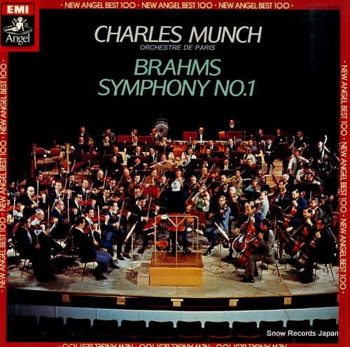 MUNCH, CHARLES brahms; symphony no.1 EAC-81032