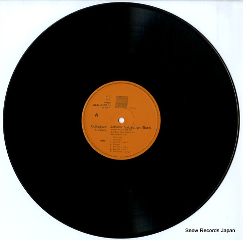 COLLEGIUM AUREUM bach; vier ouverturen ULS-3122-3-H