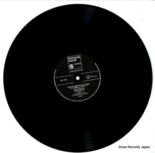 PENNETIER, JEAN-CLAUDE brahms; sonates pour alto et piano op.120 HM1092