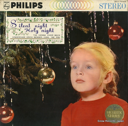 VIENNA CHOIR BOYS, THE silent night holy night SFX-7545 - front cover