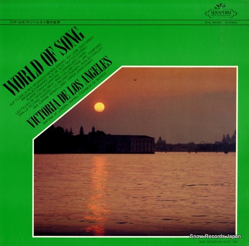 ANGELES, VICTORIA DE LOS world of song EAC-30187 - front cover