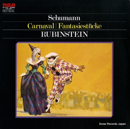 RUBINSTEIN, ARTUR schumann; carnaval / fantasiestucke SX-2767