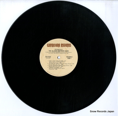 ALLMAN BROTHERS BAND, THE beginnings 2CX0132