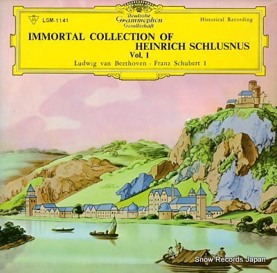 SCHLUSNUS, HEINRICH immortal collection of heinrich schlusnus LGM-1141