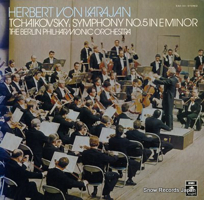 KARAJAN, HERBERT VON tchaikovsky; symphony no.5 in e minor EAA-141