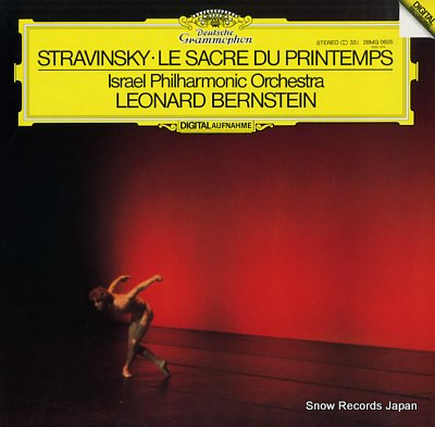 BERNSTEIN, LEONARD stravinsky; le sacre du printemps 28MG0605