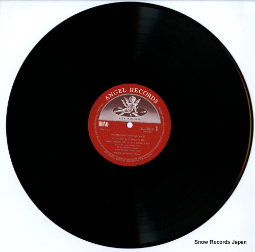 GIESEKING, WALTER mozart; piano sonatas (vol.5) EAC-70010