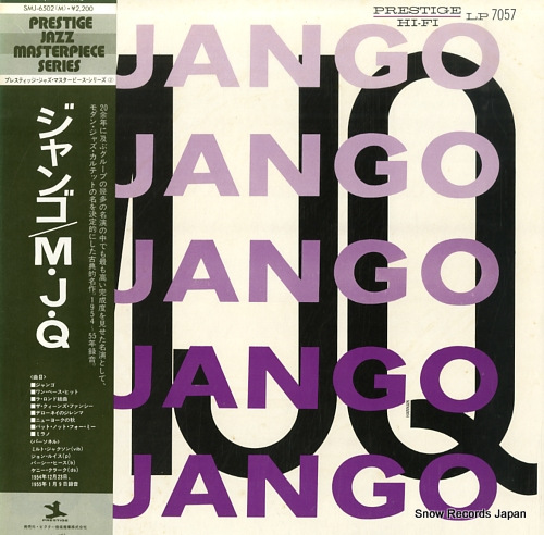 MODERN JAZZ QUARTET, THE django SMJ-6502(M)