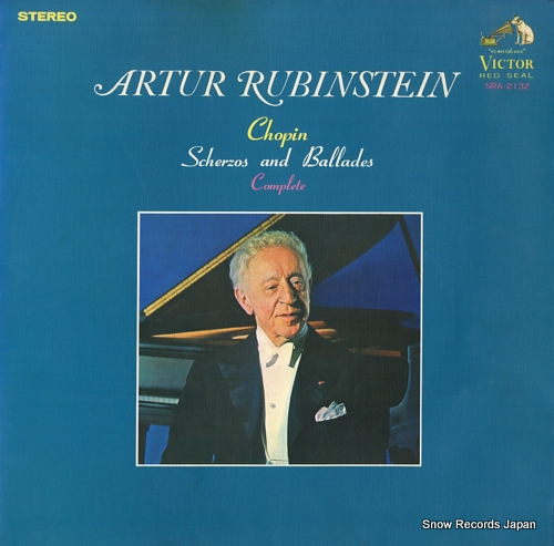 RUBINSTEIN, ARTUR chopin; shcerzos and ballades complete SRA-2132