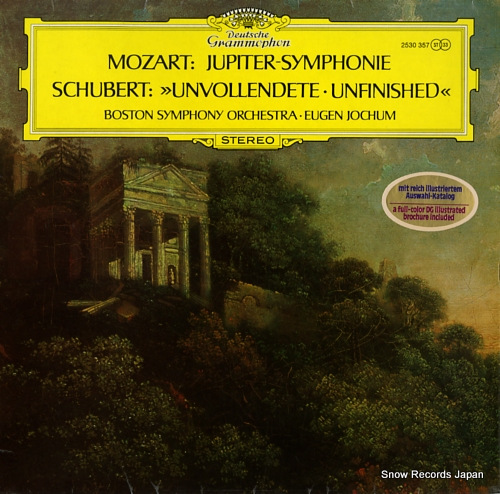 JOCHUM, EUGEN mozart; jupiter-symphonie 2530357
