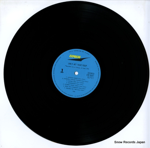 TULIP live act tulip ETP-9097 - disc