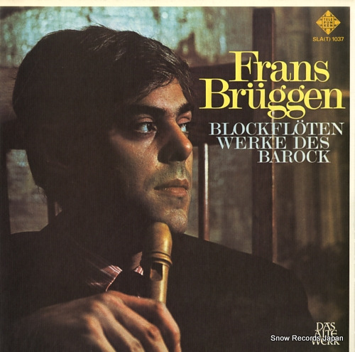 BRUGGEN, FRANS blockfloten werke des barock SLA(T)1037