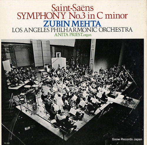 MEHTA, ZUBIN saint-saens; symphony no.3 in minor SLC2112