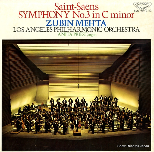 MEHTA, ZUBIN saint-saens; symphony no.3 in minor SLC2112