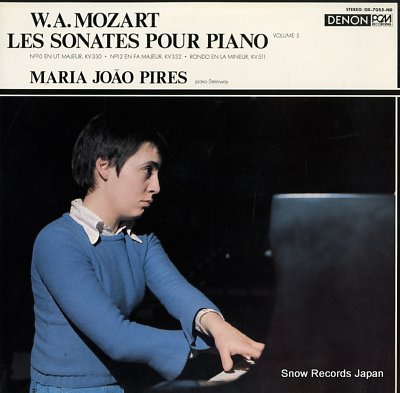 PIRES, MARIA JOAO mozart; les sonates pour piano OX-7055-ND