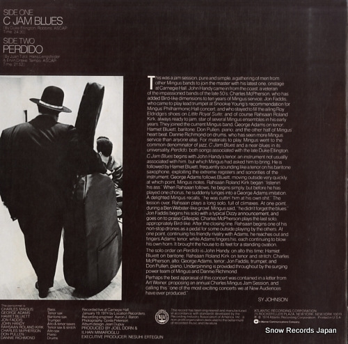 MINGUS, CHARLES mingus at carnegie hall SD1667