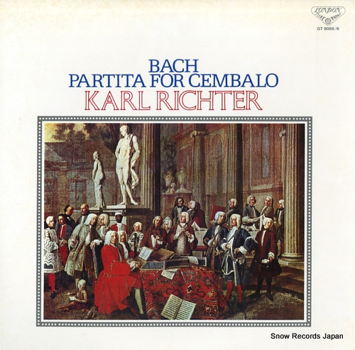 RICHTER, KARL bach; partita for cembalo GT9055/6