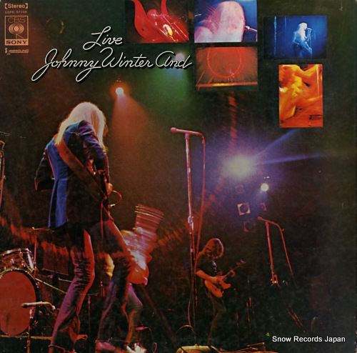 WINTER, JOHNNY live johnny winter and SOPC57108