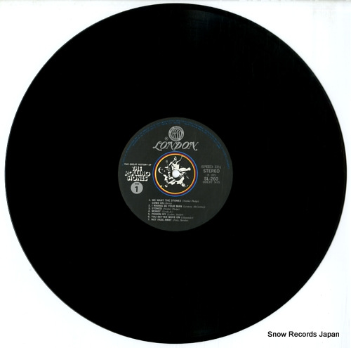 ROLLING STONES, THE the great history of the rolling stones SL260