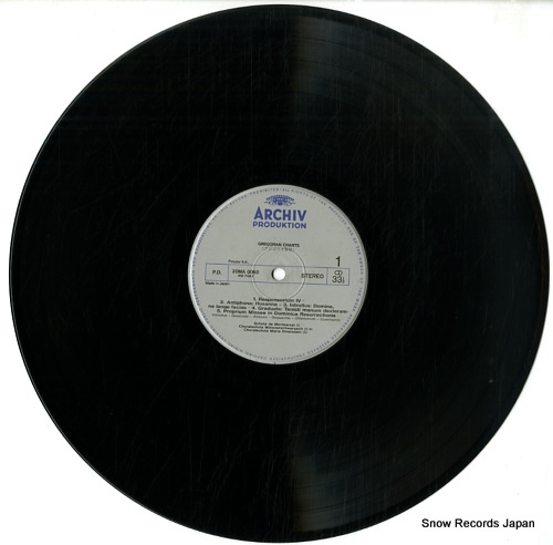 V/A gregorian chants 20MA0060