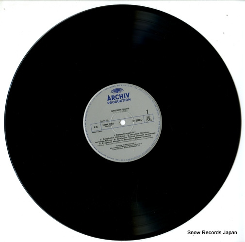V/A gregorian chants 20MA0060