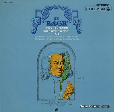 PAILLARD, JEAN-FRANCOIS bach; integrale des concertos pour clavecin et orchestre vol.2 OS-5002-R